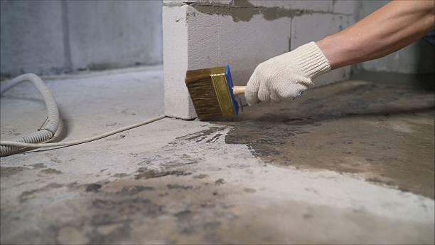 Crawl space vapor barrier installation in Marshall, WI
